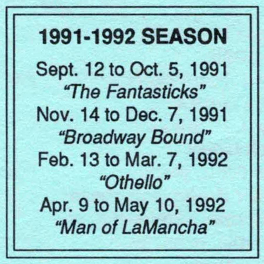 1991-1992 Season